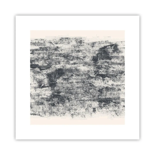 Poster - Composizione nebbiosa - 30x30 cm