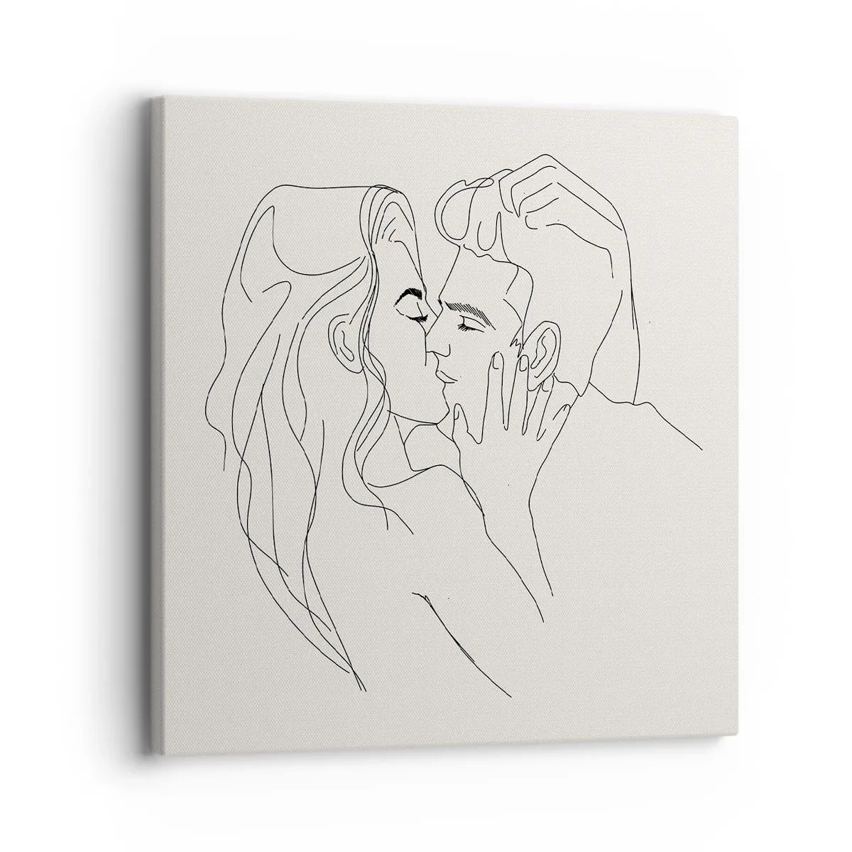 Quadro su tela - Stampe su Tela - Intrecciati dal sentimento - 30x30 cm