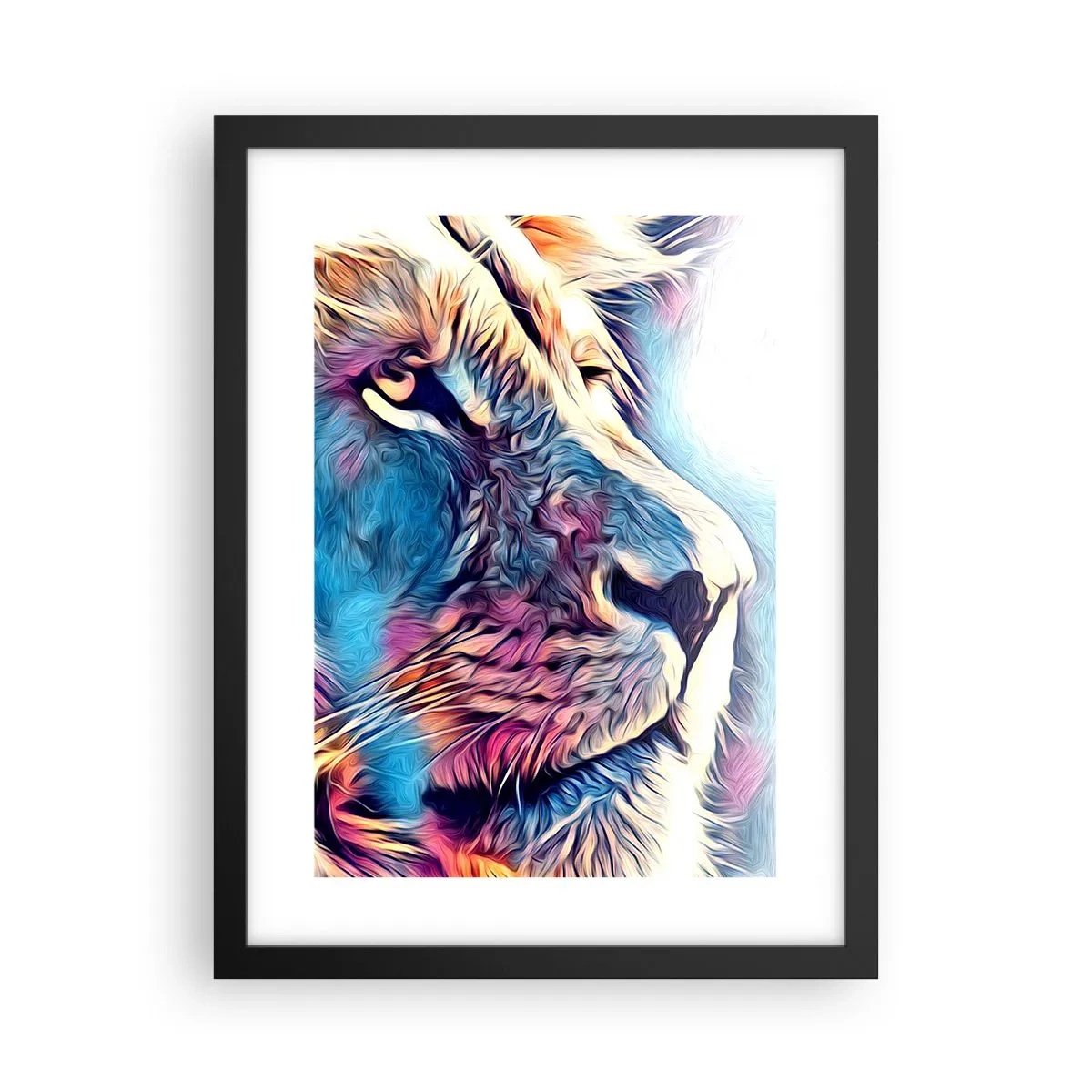 Poster in cornice nera - La saggezza della natura - 30x40 cm