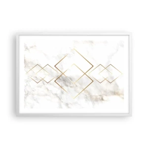 Poster in cornice bianca - Vista sull'infinito - 70x50 cm