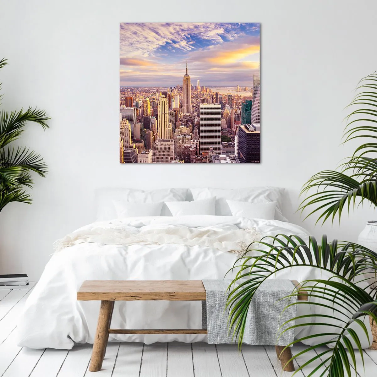 Quadro su tela - Stampe su Tela - Toccando le nuvole - 70x70 cm