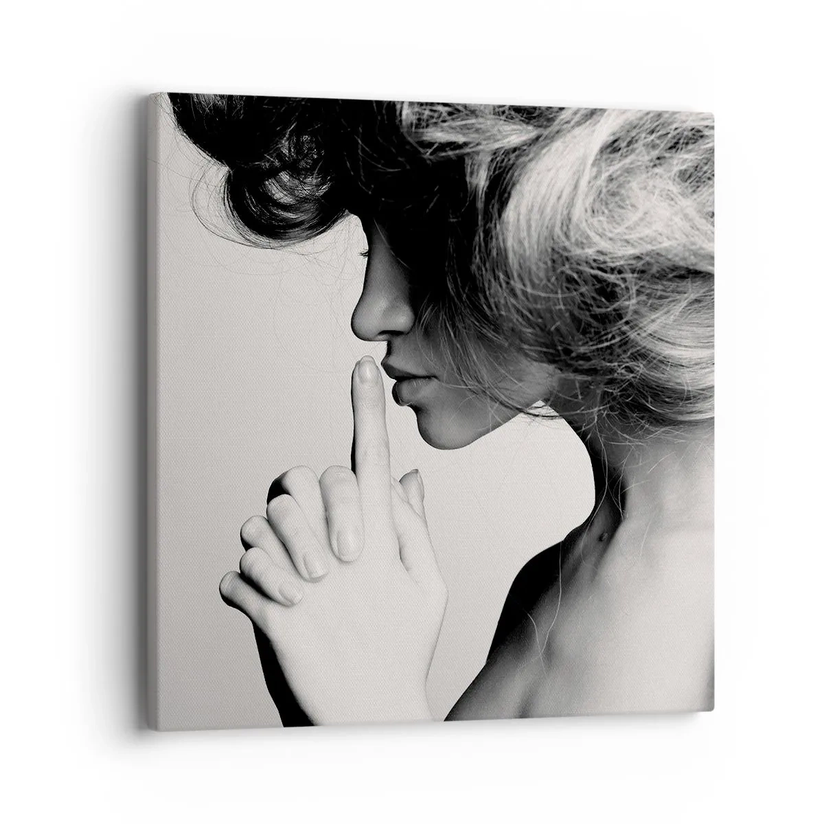 Quadro su tela - Stampe su Tela - Ascoltando se stessa - 40x40 cm