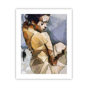 Poster - Nello spirito del cubismo - 40x50 cm