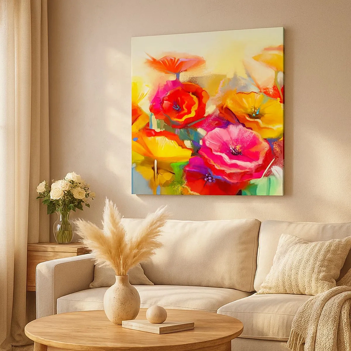 Quadro su tela - Stampe su Tela - Non solo rossi - 30x30 cm