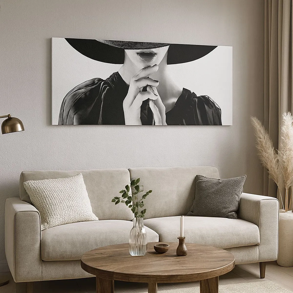 Quadro su tela - Stampe su Tela - Bellezza celata - 100x40 cm