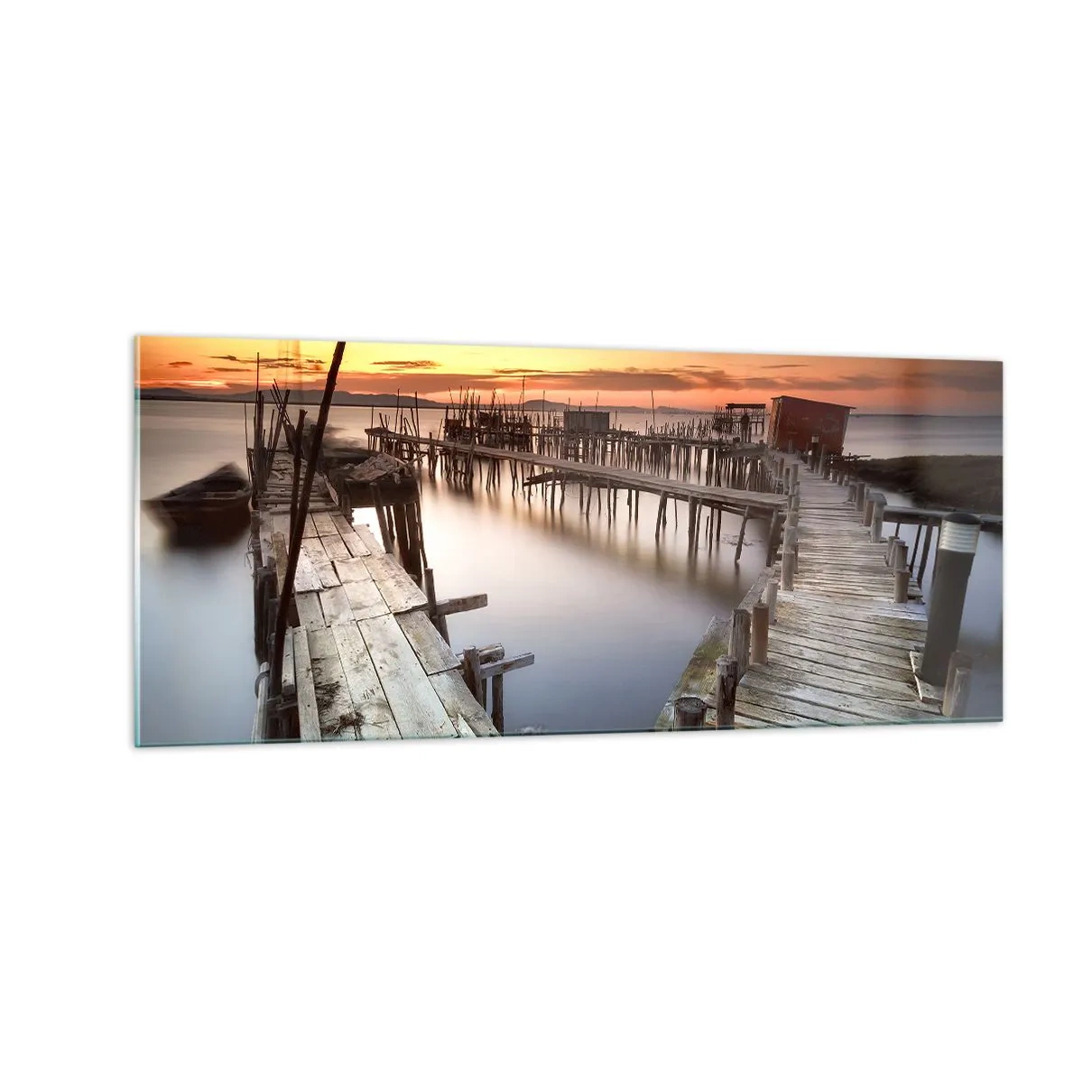 Quadro su vetro - Autentico, non una finzione turistica - 100x40 cm