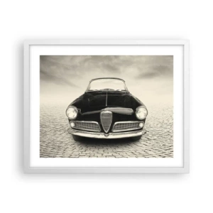 Poster in cornice bianca - Come non amarmi? - 50x40 cm