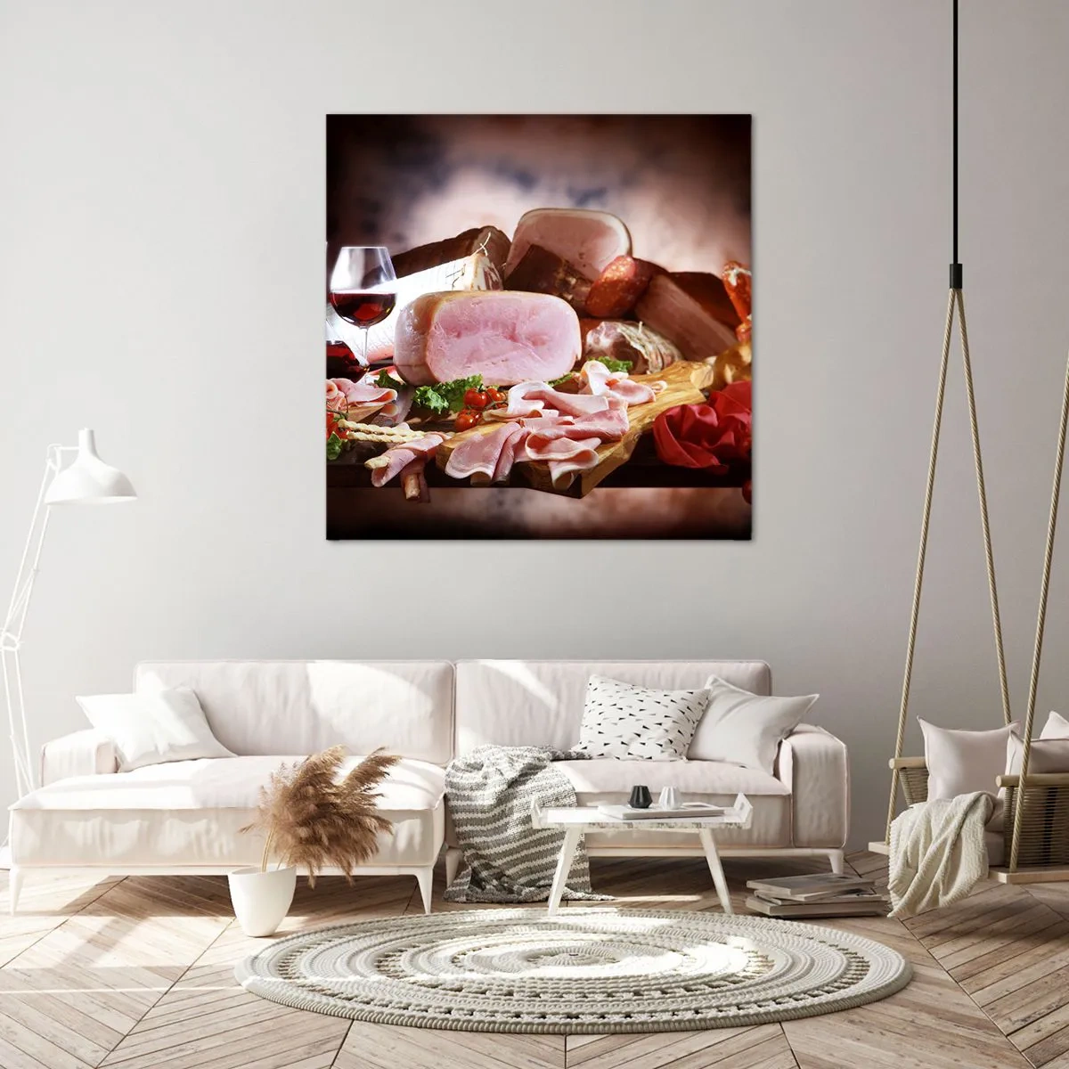 Quadro su tela - Stampe su Tela - Sogno culinario con caraffa - 40x40 cm