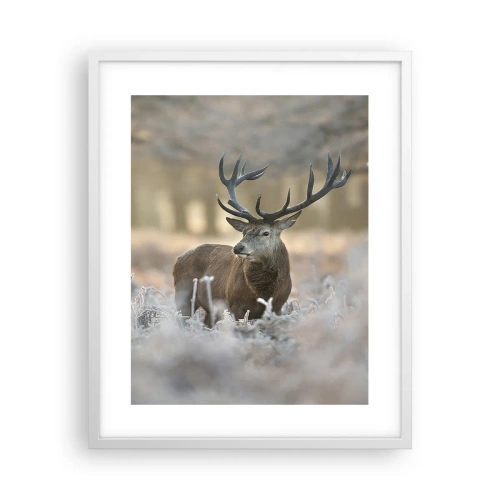 Poster in cornice bianca - Fresco mattino - 40x50 cm