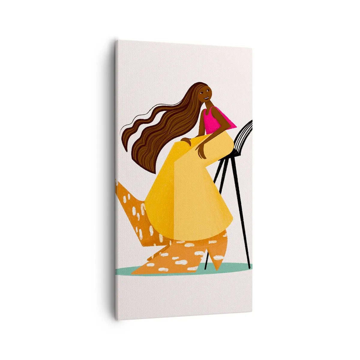 Quadro su tela - Stampe su Tela - Anche la moda è un gioco - 55x100 cm