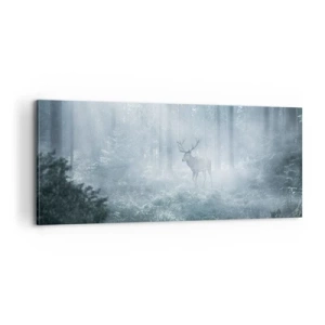 Quadro su tela - Stampe su Tela - Passeggiata mattutina sulle sue terre - 100x40 cm