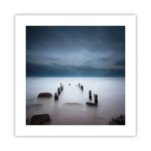 Poster - Lago pensieroso - 40x40 cm