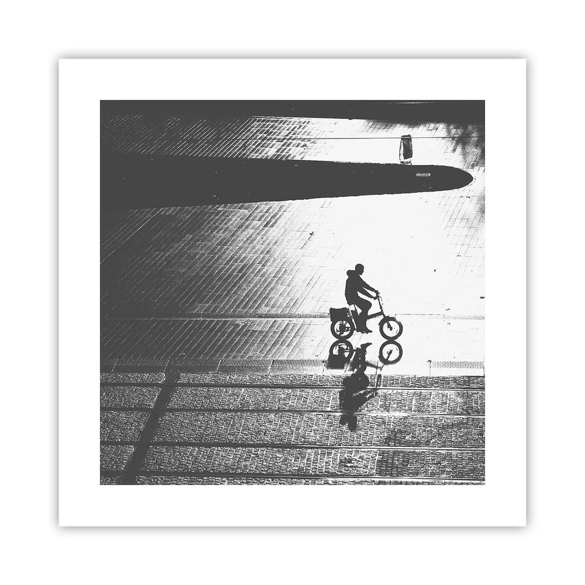 Poster - Avanti, attraverso la città - 40x40 cm