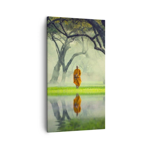 Quadro su tela - Stampe su Tela - In cammino verso l'illuminazione - 45x80 cm