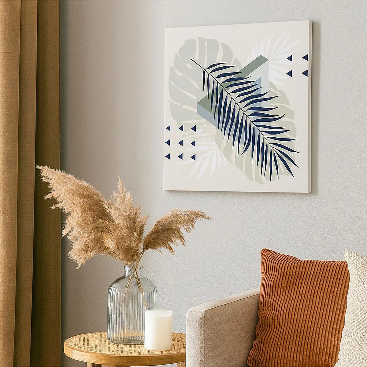 Quadro su tela - Stampe su Tela - Natura e geometria: due ordini? - 30x30 cm