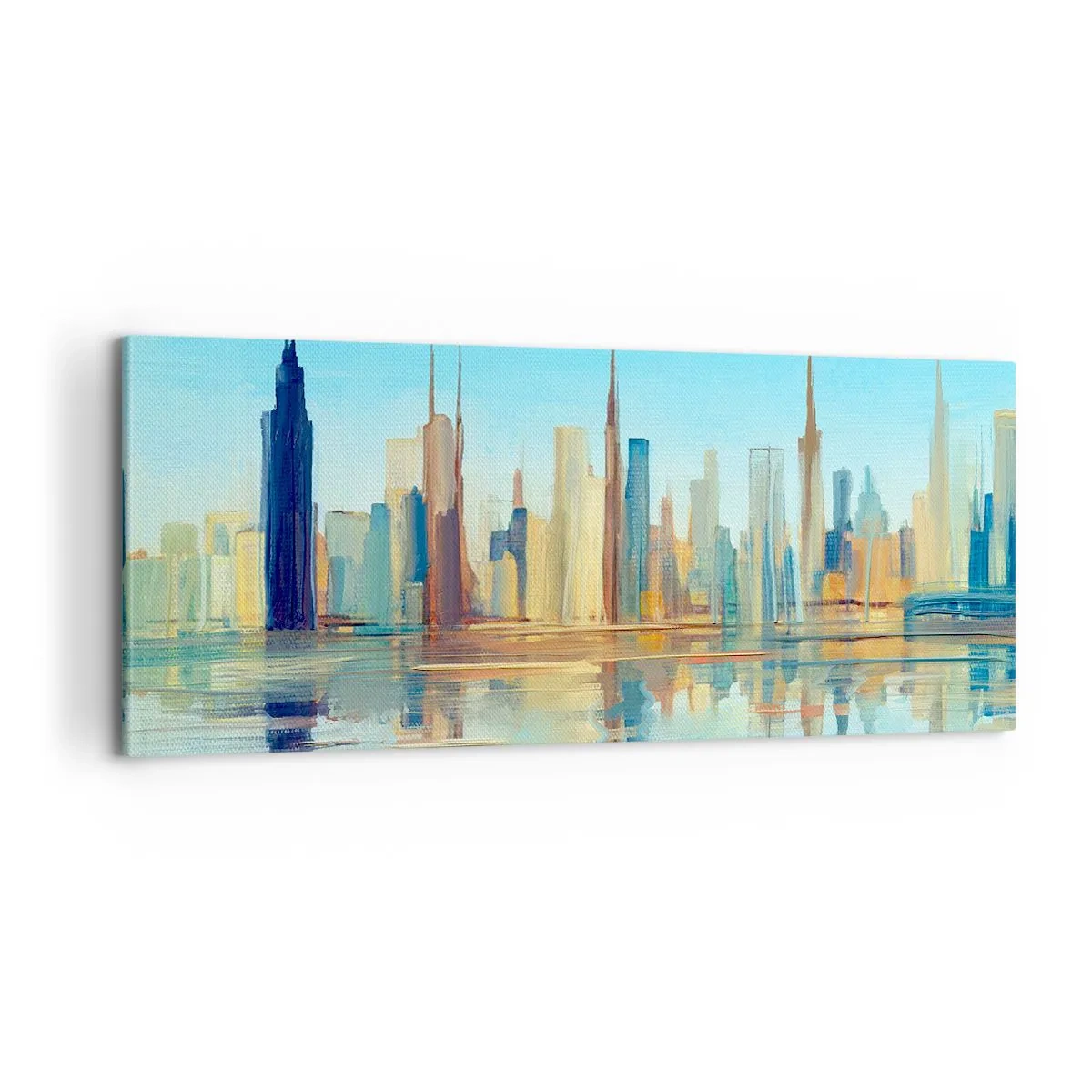Quadro su tela - Stampe su Tela - Metropoli assolata - 100x40 cm