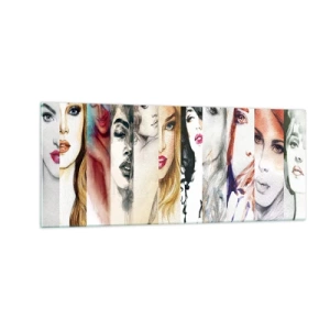 Quadro su vetro - E sei sempre tu - 100x40 cm