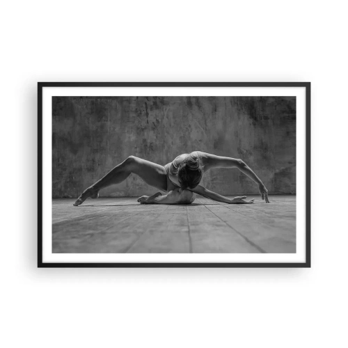 Poster in cornice nera - Simmetria ritrovata - 91x61 cm