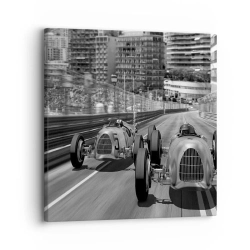 Quadro su tela - Stampe su Tela - Tanto tempo fa a Montecarlo - 30x30 cm