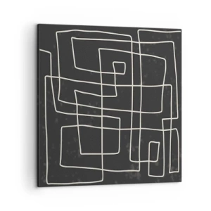 Quadro su tela - Stampe su Tela - Non è così semplice - 50x50 cm