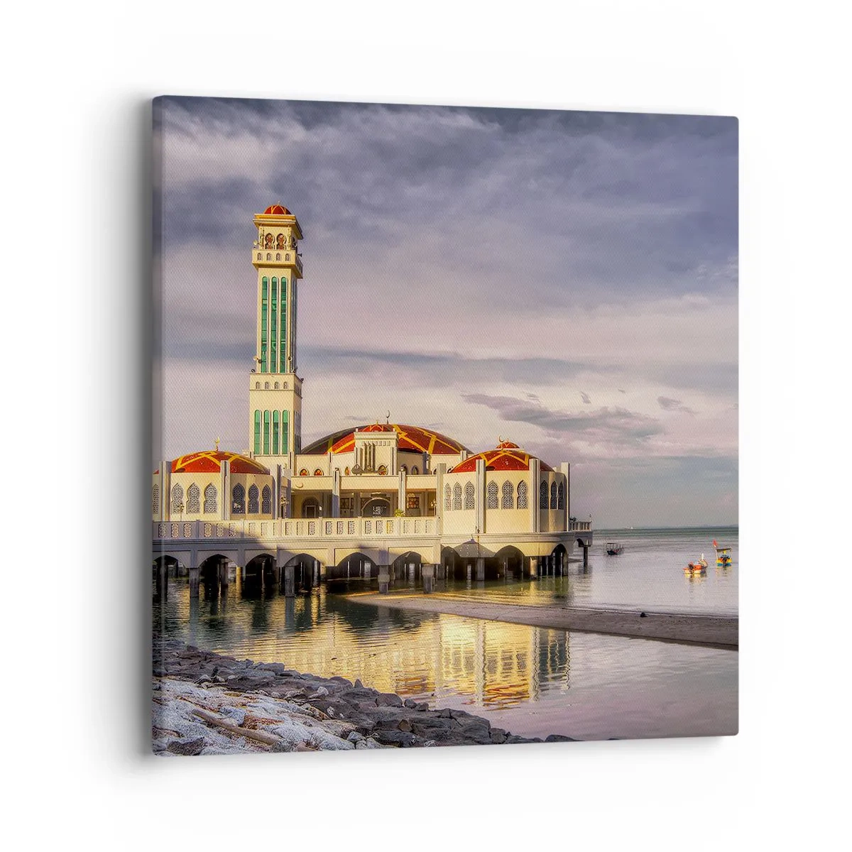 Quadro su tela - Stampe su Tela - Il tempio della natura - 40x40 cm