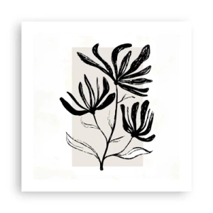 Poster - Uno schizzo per l'erbario - 50x50 cm