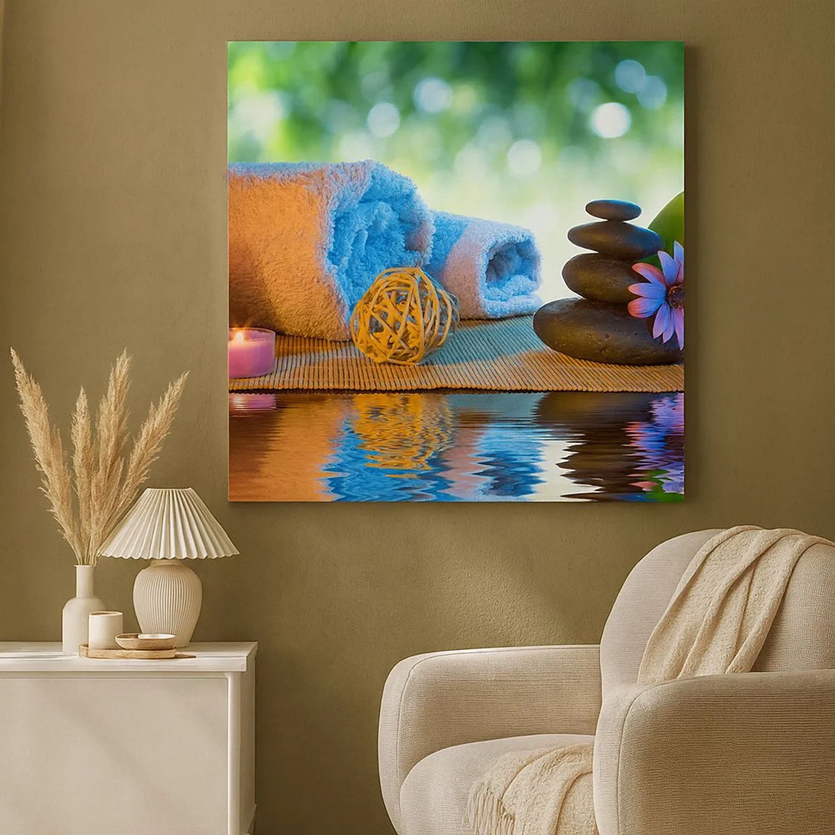 Quadro su tela - Stampe su Tela - Tempo per il corpo - 30x30 cm