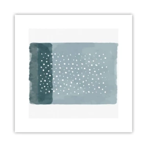 Poster - Spuntate nel blu - 30x30 cm