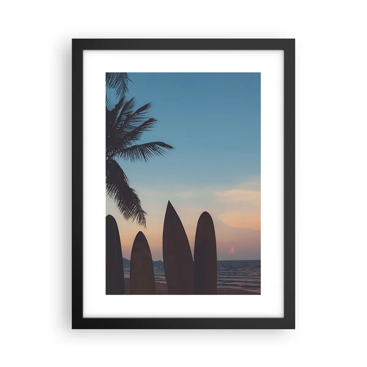 Poster in cornice nera - Domani anche ci divertiamo - 30x40 cm