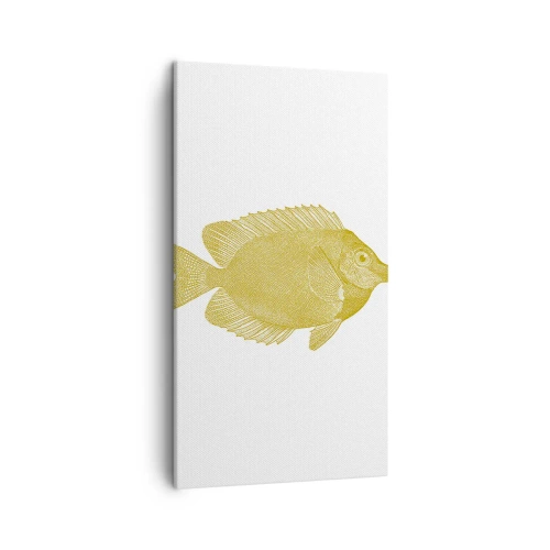 Quadro su tela - Stampe su Tela - Pesce e basta - 45x80 cm
