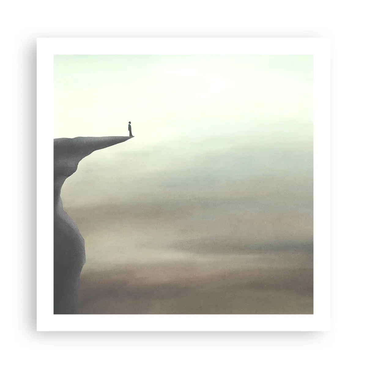 Poster - Certamente verso l'alto! - 60x60 cm