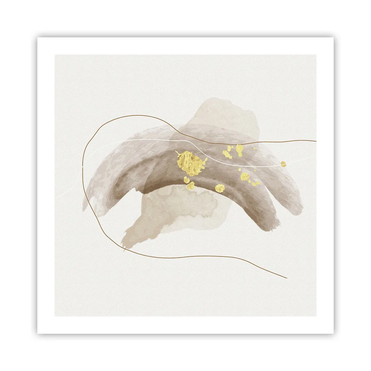 Poster - Incontro nello spazio - 60x60 cm