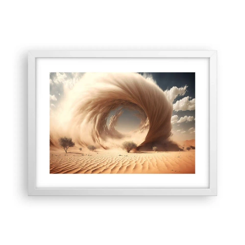 Poster in cornice bianca - Il portale è aperto - 40x30 cm