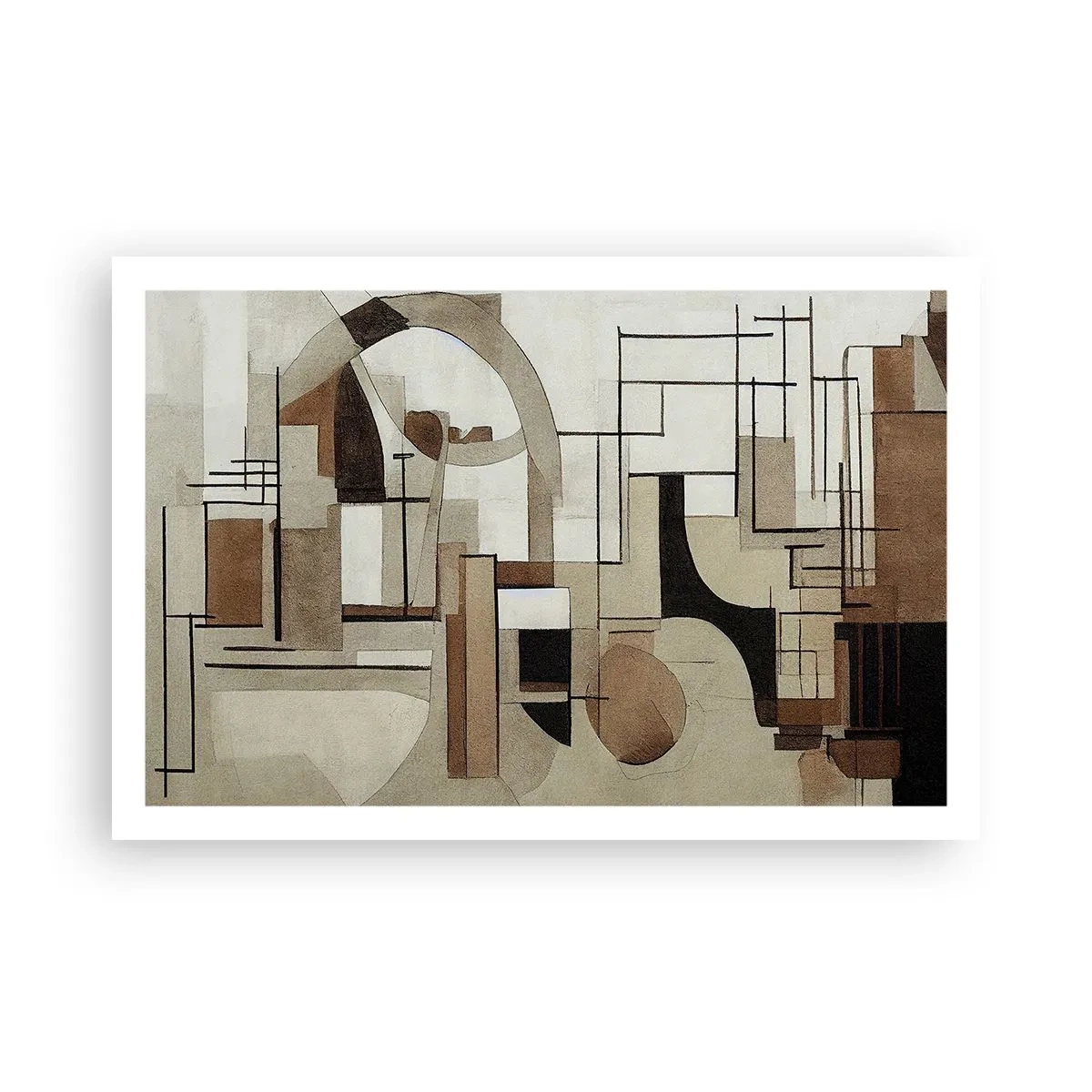 Poster - Paesaggio urbano 2.0 - 91x61 cm