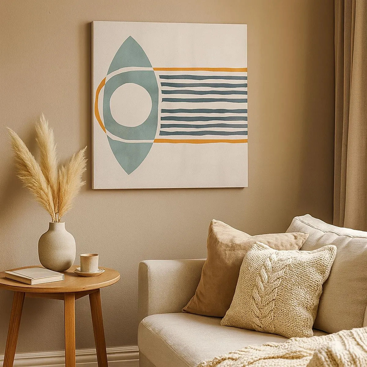 Quadro su tela - Stampe su Tela - Segni e rituali - 30x30 cm