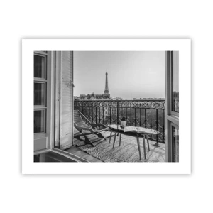 Poster - Pomeriggio parigino - 50x40 cm