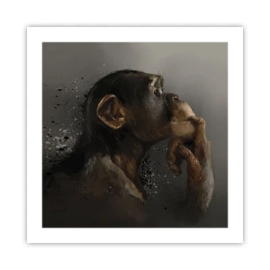 Poster - Sicuramente un pensatore - 50x50 cm