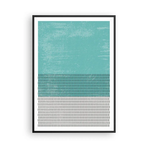 Poster in cornice nera - Composizione equilibrata - 70x100 cm