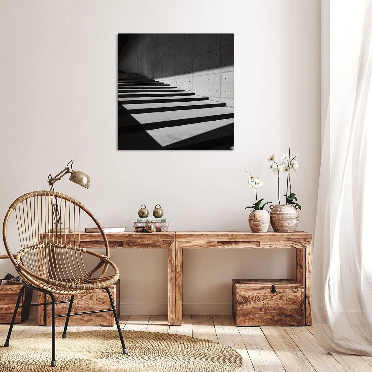 Quadro su tela - Stampe su Tela - La bellezza severa del modernismo - 70x70 cm
