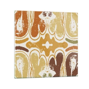 Quadro su vetro - Astrazione sentimentale - 50x50 cm