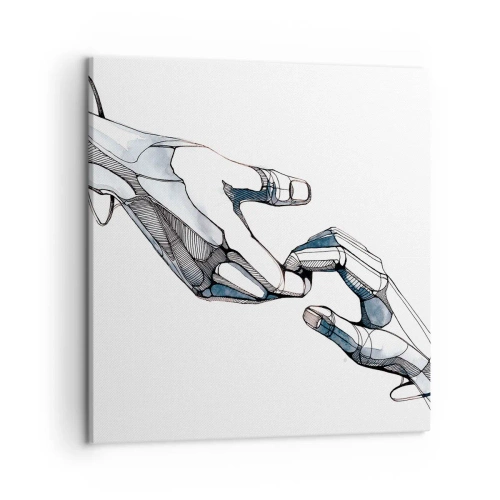 Quadro su tela - Stampe su Tela - Buon gesto - 50x50 cm