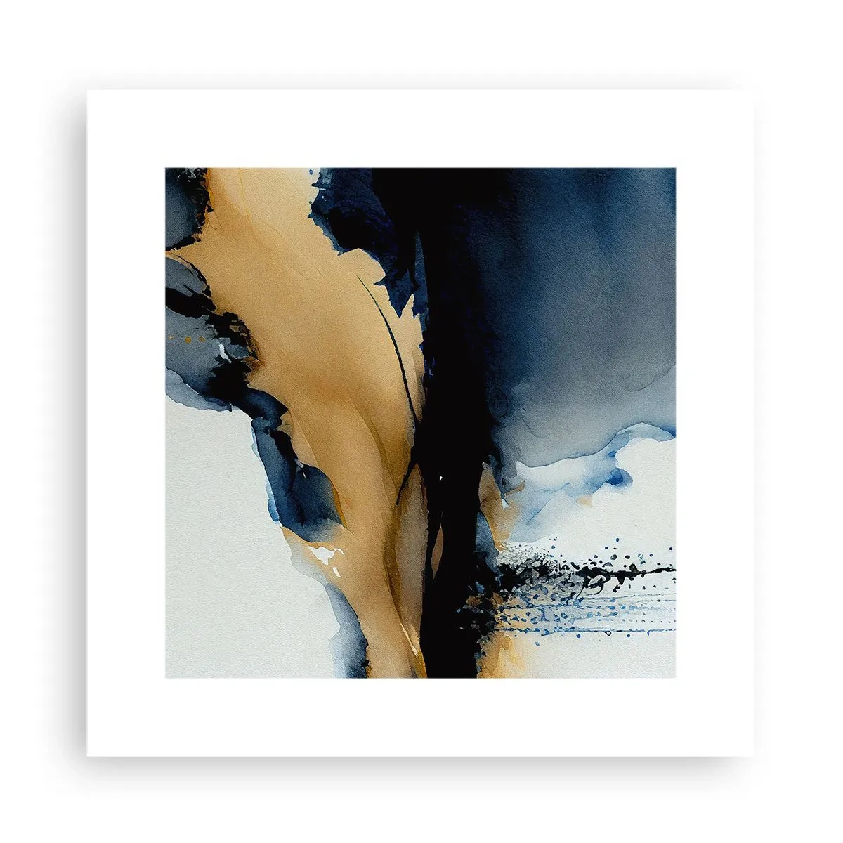 Poster - Dietro la cortina - 30x30 cm