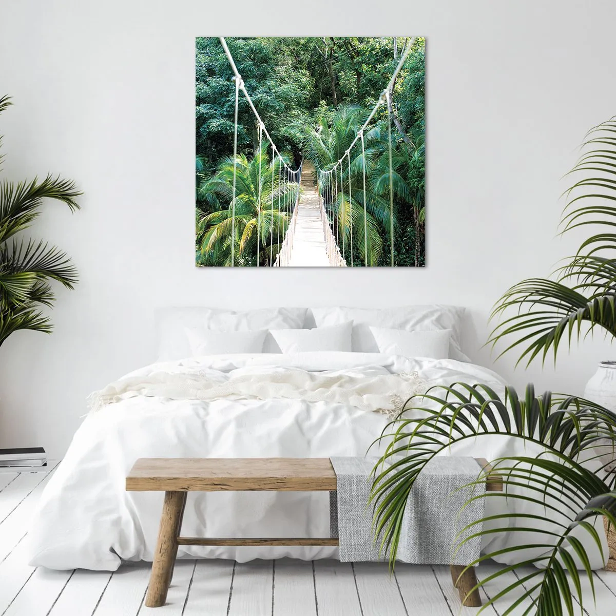 Quadro su tela - Stampe su Tela - Welcome to the jungle! - 70x70 cm