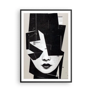 Poster in cornice nera - Profondamente celata - 70x100 cm