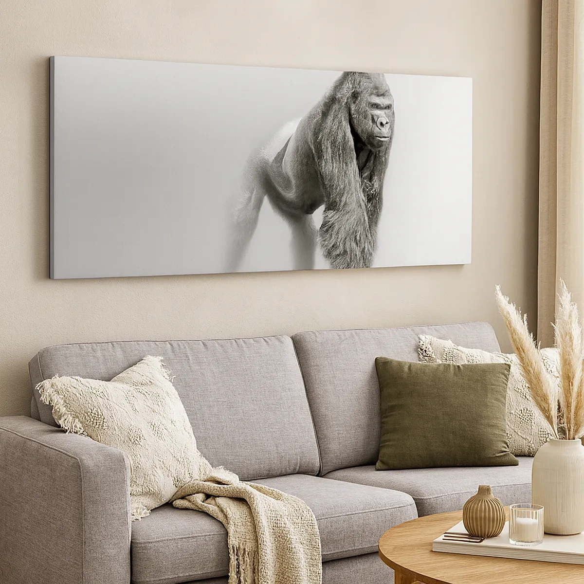 Quadro su tela - Stampe su Tela - Sicuro della propria forza - 30x30 cm