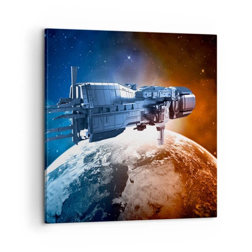 Quadro su tela - Stampe su Tela - Un attento osservatore - 60x60 cm