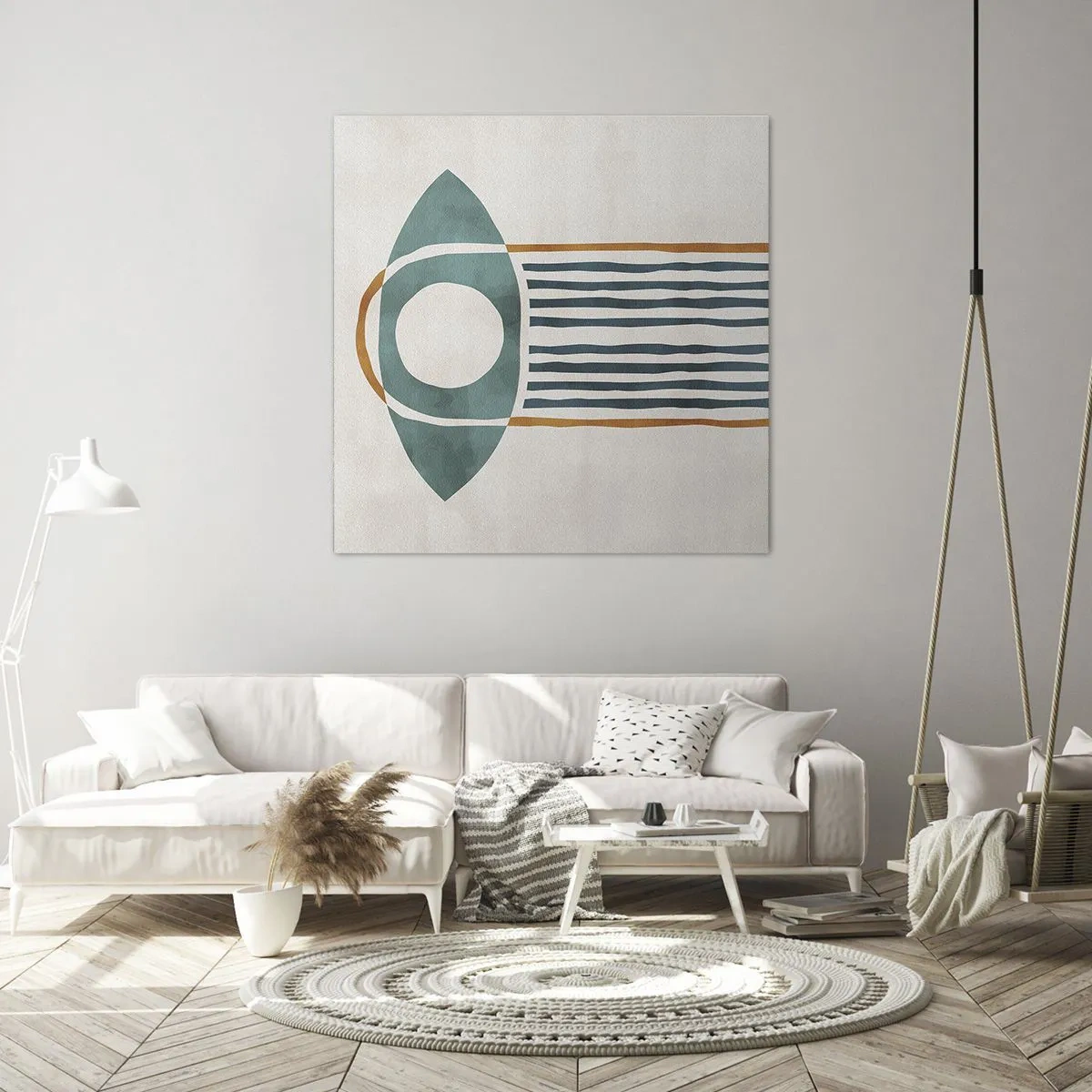 Quadro su tela - Stampe su Tela - Segni e rituali - 50x50 cm