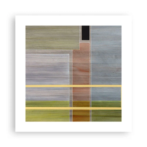 Poster - Semplice e tranquillo - 40x40 cm