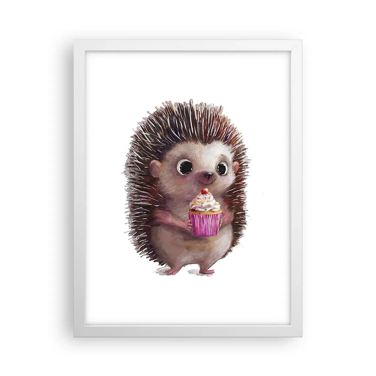 Poster in cornice bianca - Festa ogni giorno - 30x40 cm