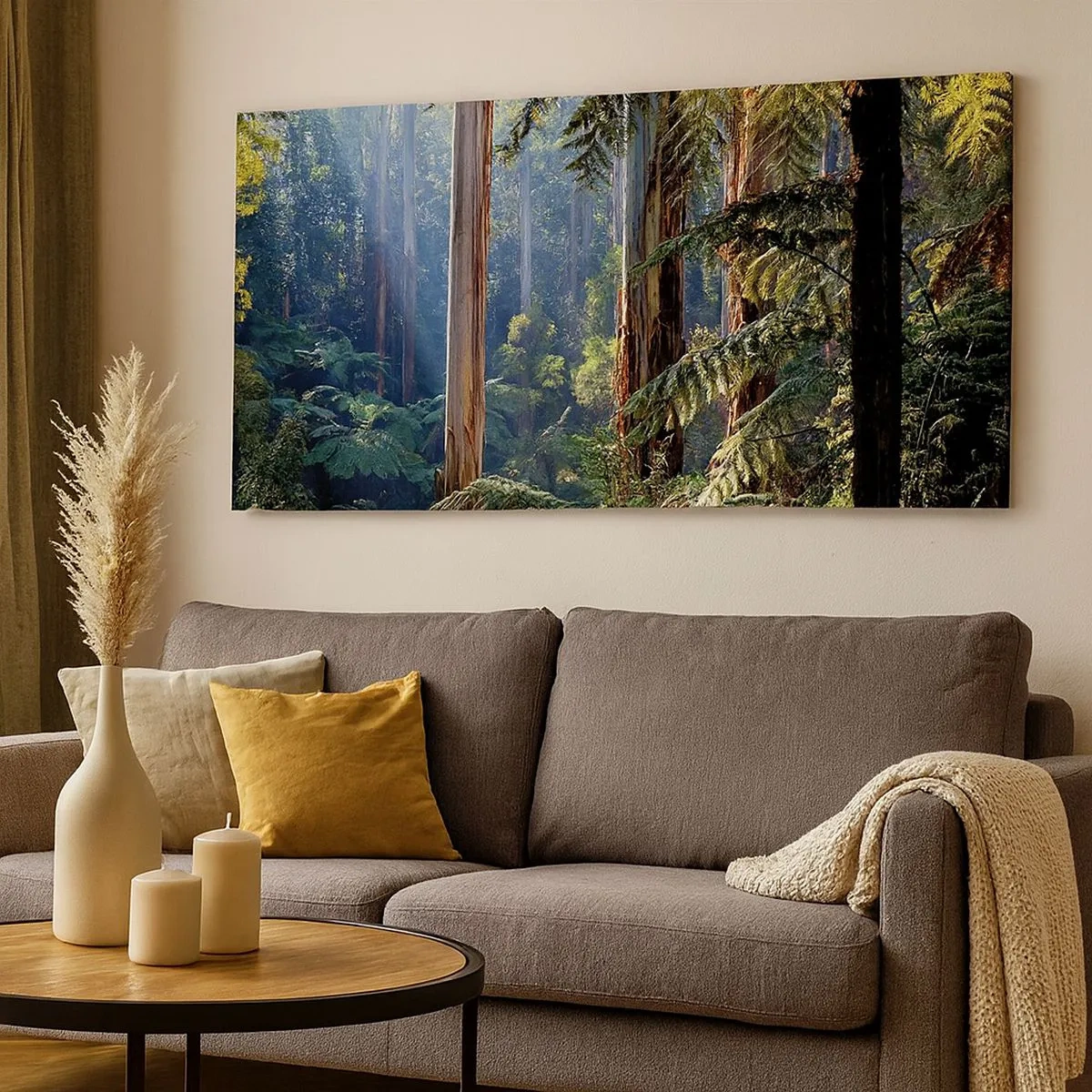 Quadro su tela - Stampe su Tela - La favola del bosco - 100x40 cm